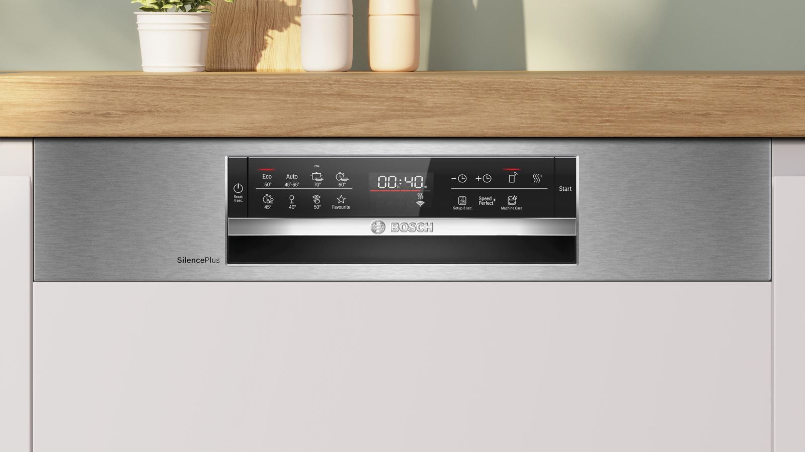 Máy Rửa Bát Bán Âm Bosch SMI6ECS10E Series 6