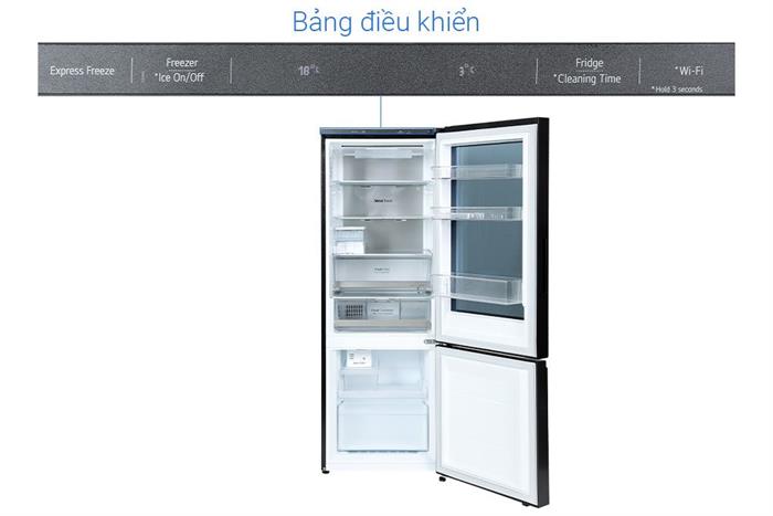 Tủ lạnh LG Inverter 340 lít InstaView LBB33BLMAI