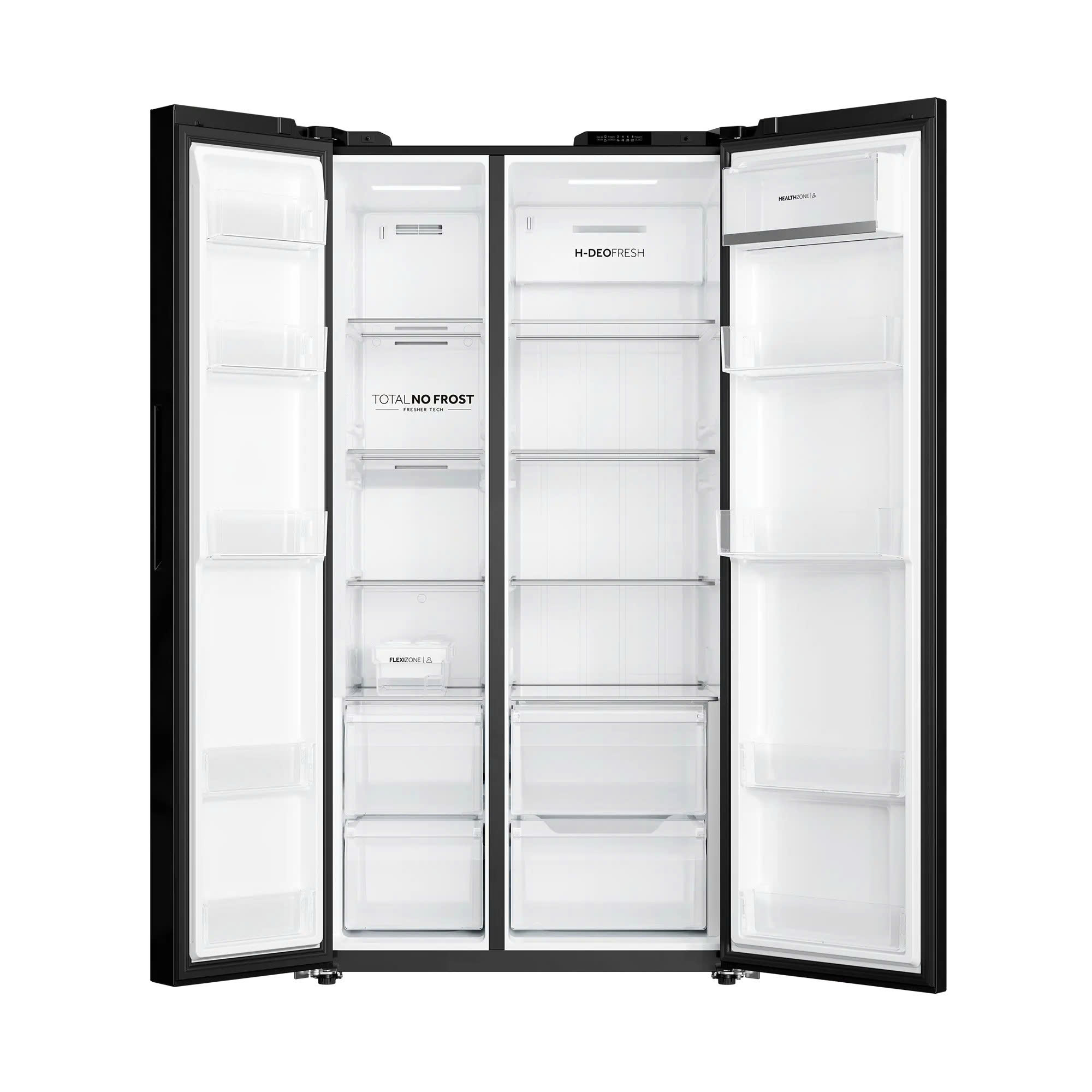 Tủ Lạnh Side By Side Aqua Inverter 646 lít AQR-S682XA(GB) Model 2025