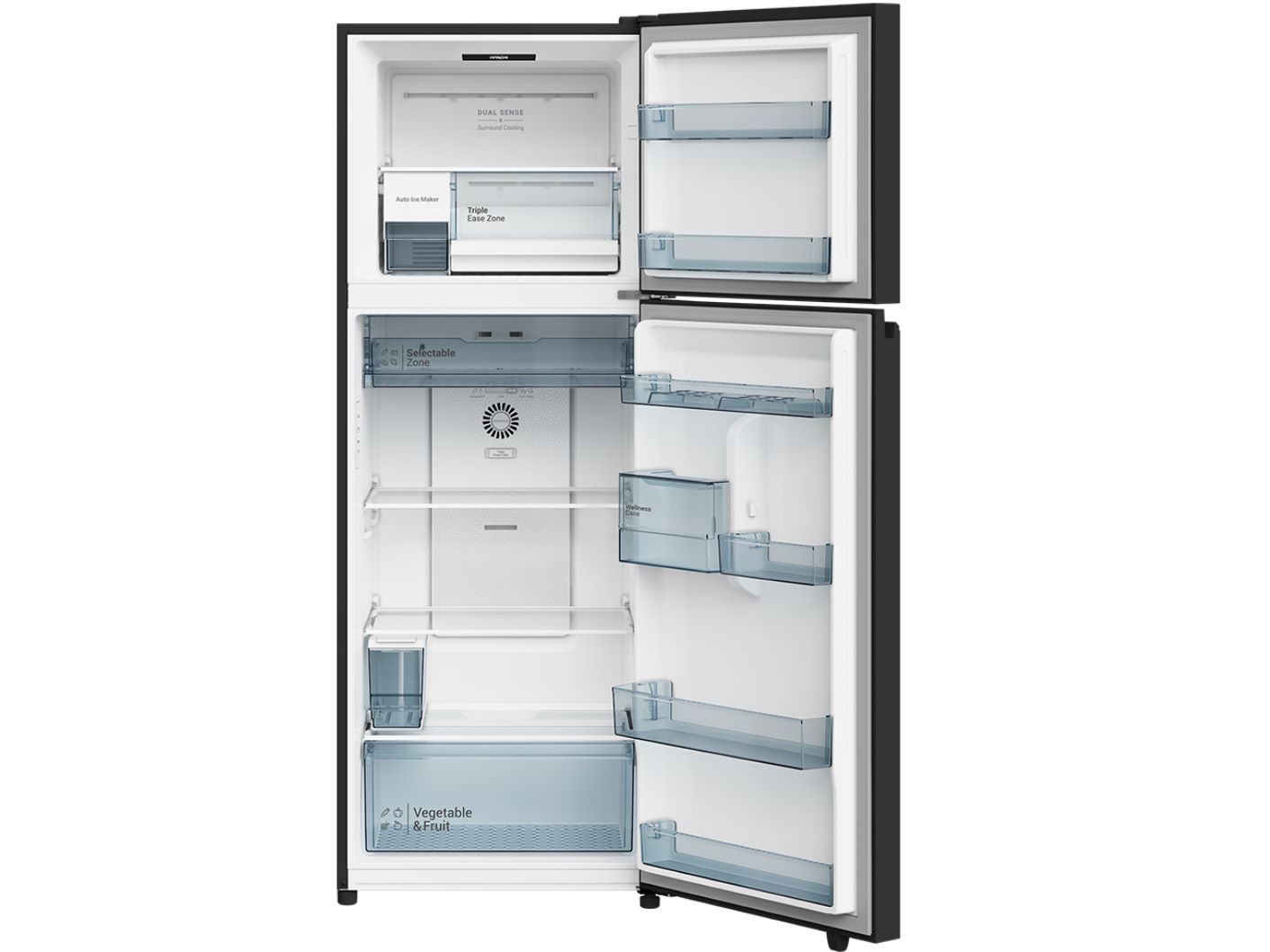 Tủ lạnh Hitachi Inverter 407 lít HRTN6443SAGMGVN