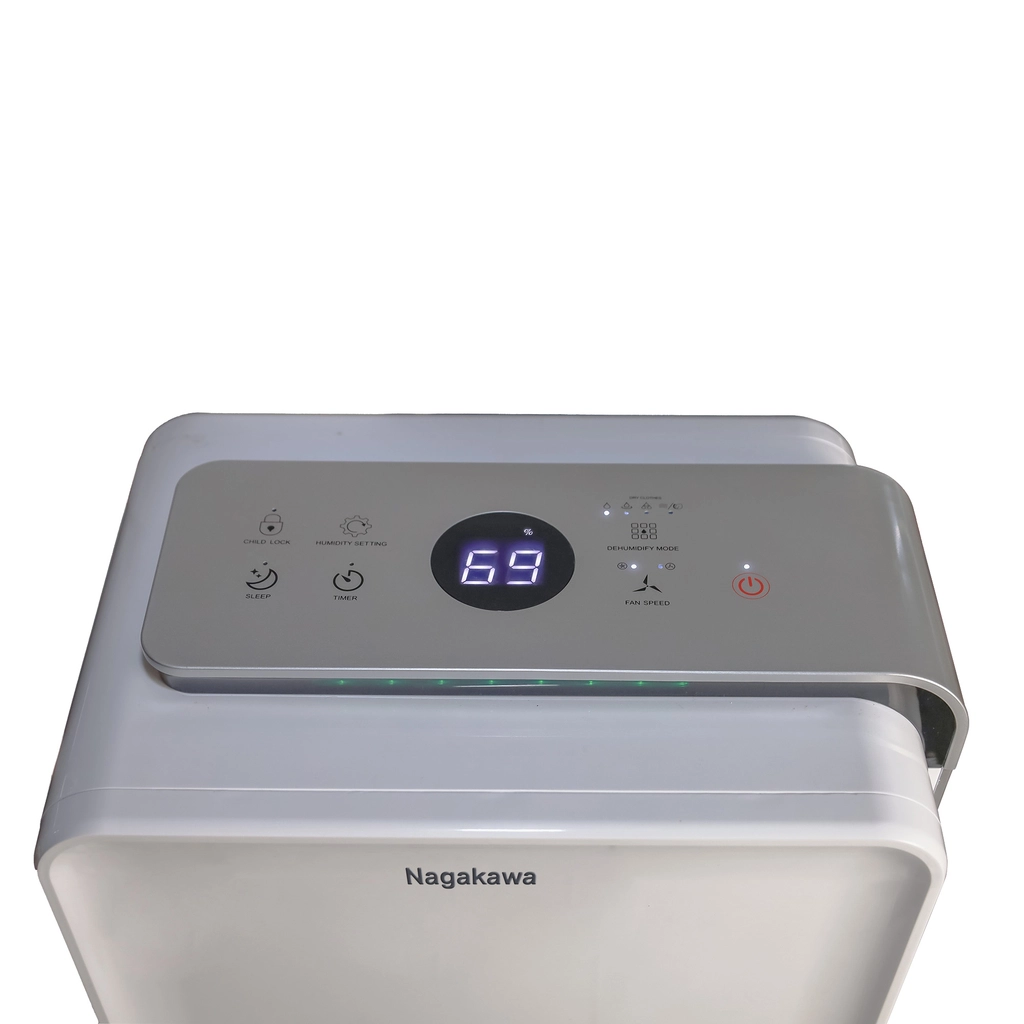 Máy hút ẩm lọc không khí 30L Nagakawa NAD8666