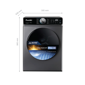 Máy sấy thông hơi Funiki HD V6100AG 10kg Model 2025