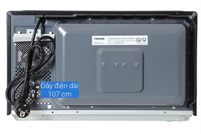 Lò vi sóng có nướng Toshiba MW3-AC27PE(BM)VN 27 lít
