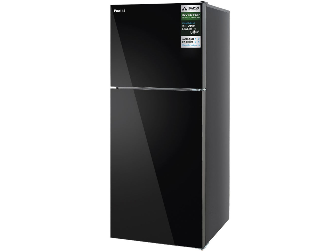 Tủ lạnh cánh kính Funiki Inverter HR T8185GB 185 lít