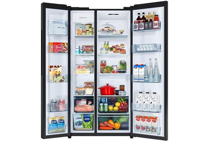 Tủ lạnh Hitachi Inverter 653 lít Side By Side HRSN9713ESAUVN Model 2026