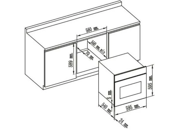Lò nướng Fandi FD-BOV68