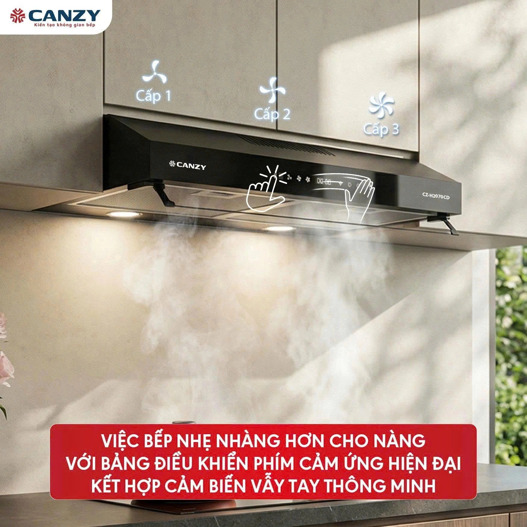 Máy Hút Mùi Cổ Điển Canzy CZ-H2070CD