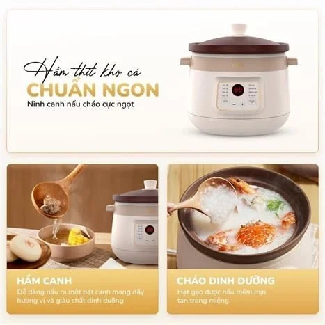 Nồi nấu chậm Unie 3 lít USC308