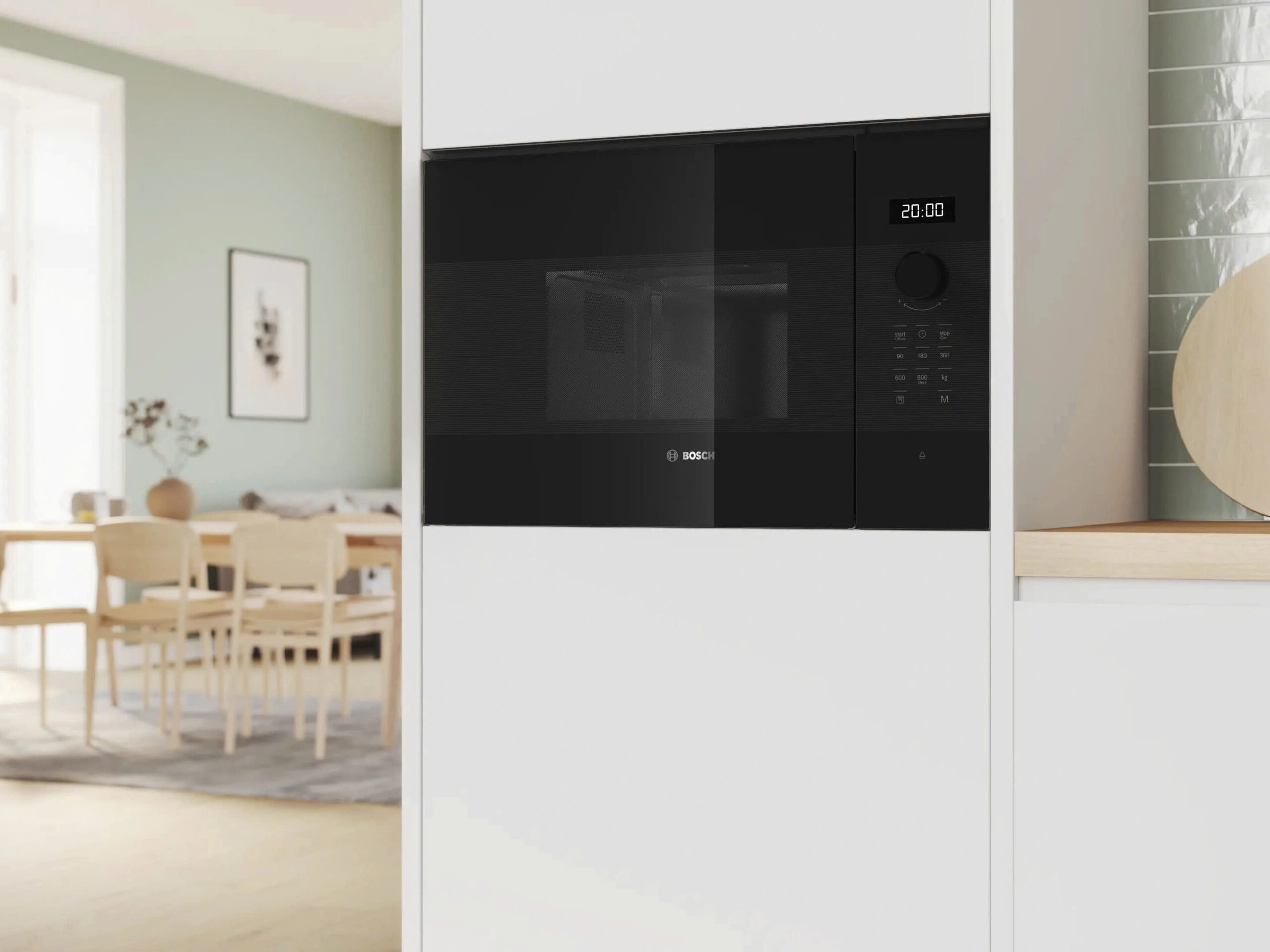 Lò vi sóng âm tủ Bosch BFL524MB2 Series 4