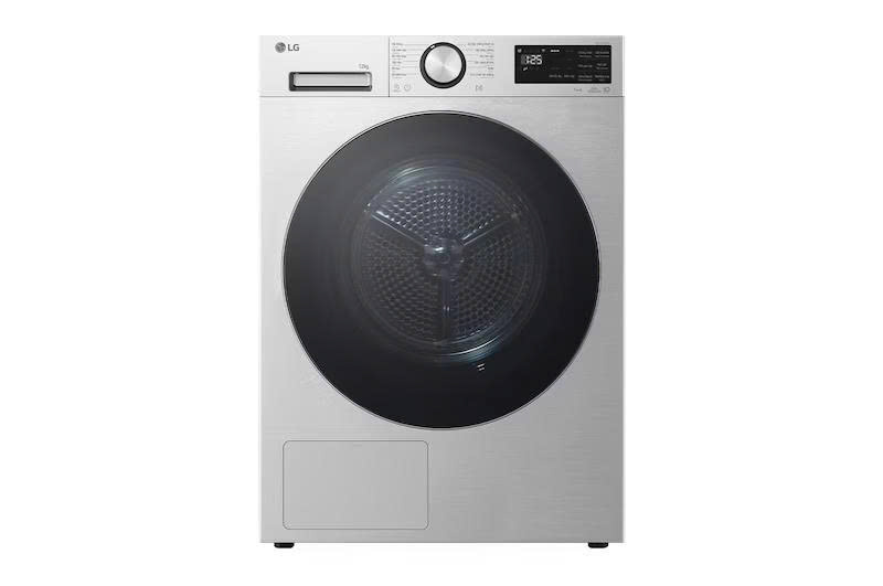 Máy sấy LG AI DUAL Inverter Heat Pump™ 12kg màu xám RX12VHP5S1 Mã mới 2026