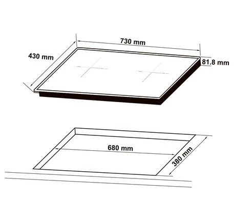 Bếp từ lắp âm 2 vùng nấu Hafele HC-I73242B