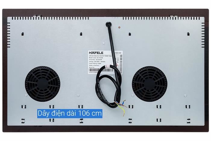 Bếp từ đôi âm Hafele HC-I7325B 4600W