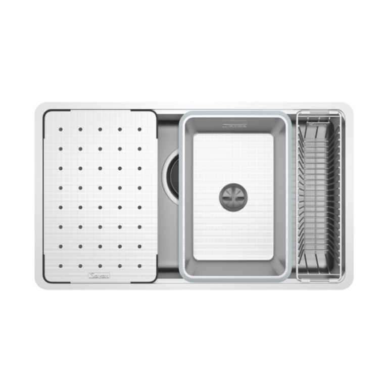 Chậu rửa bát chống xước Workstation Sink Dekor 8044SU