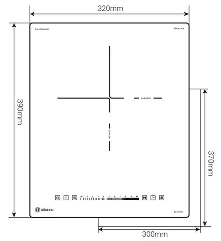 Bếp từ Buchen BUC199ID