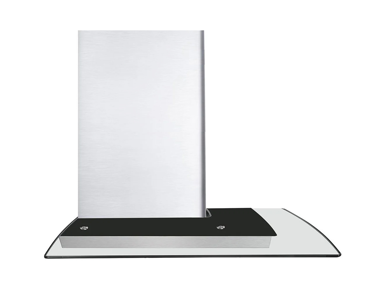Máy hút mùi áp tường kính cong Inox 70cm Bauer BCN70PMC