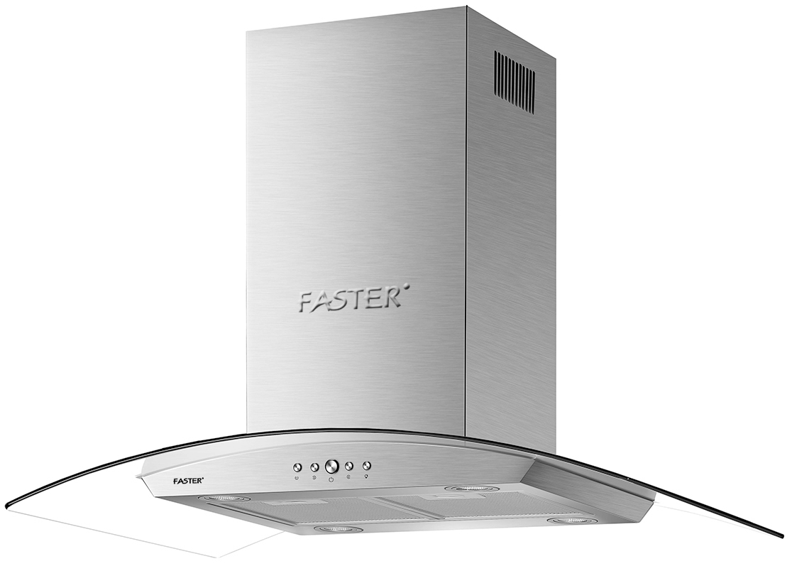 Máy hút mùi đảo độc lập cảm ứng 90cm Faster ISLAND 6688