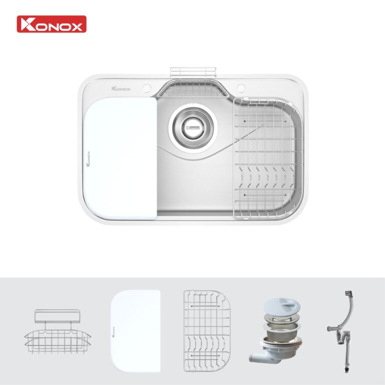 Chậu rửa bát phong cách Nhật bề mặt mịn Tari 7851SM