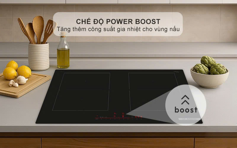 Bếp từ Bosch 4 vùng nấu PVQ61RHB1E Serie 6