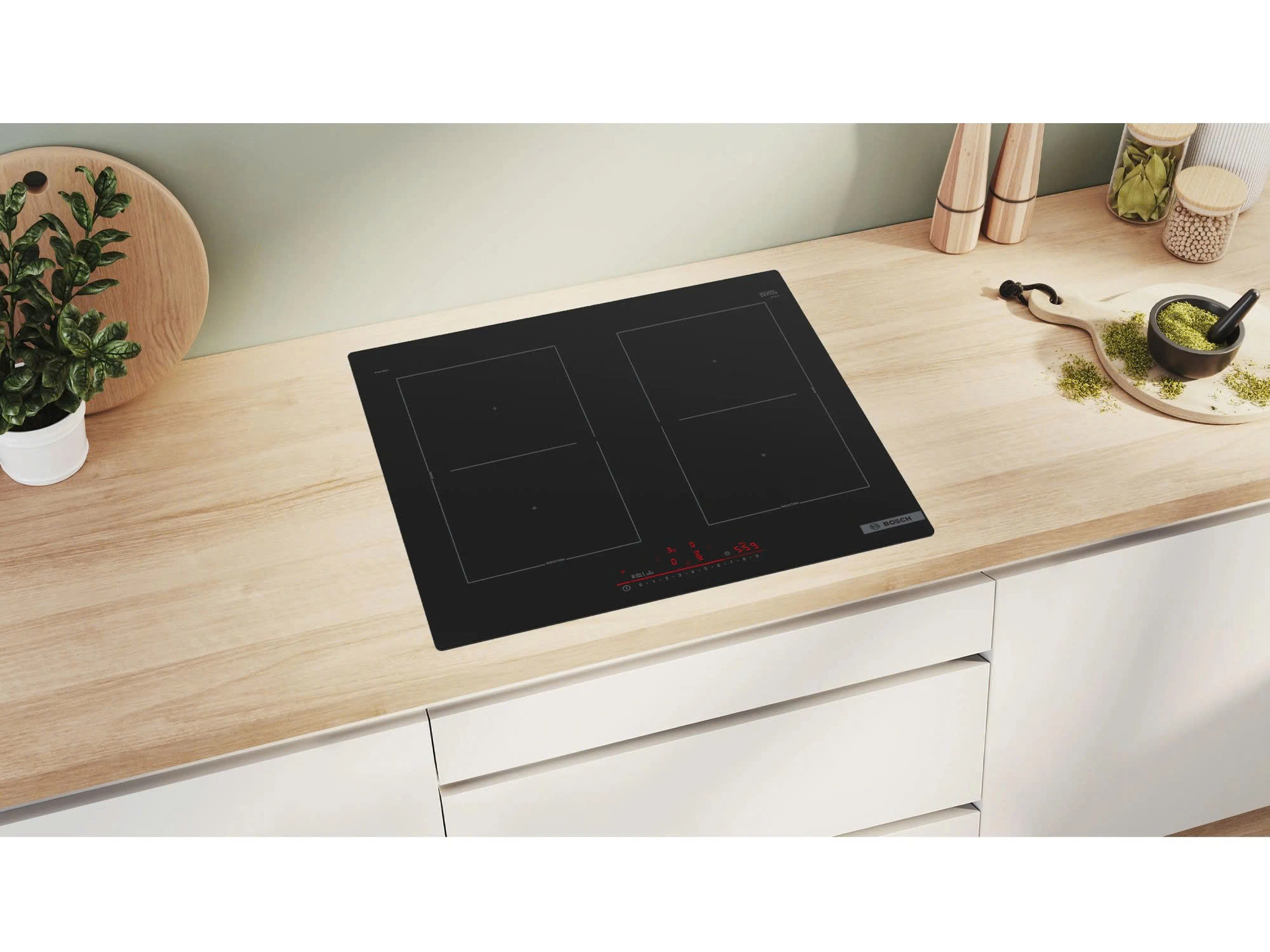 Bếp từ Bosch 4 vùng nấu PVQ61RHB1E Serie 6