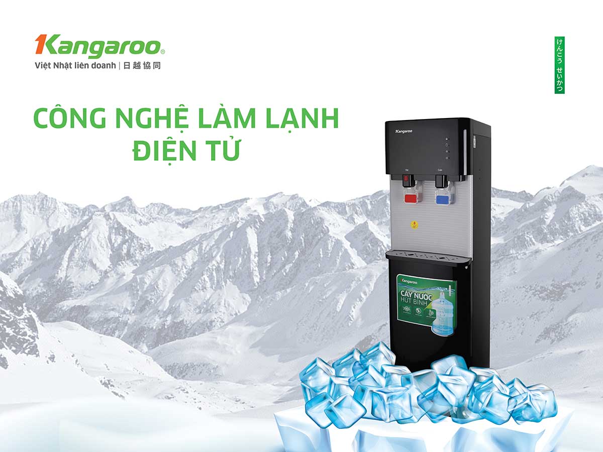 Máy làm nóng lạnh nước uống Kangaroo KG57A3
